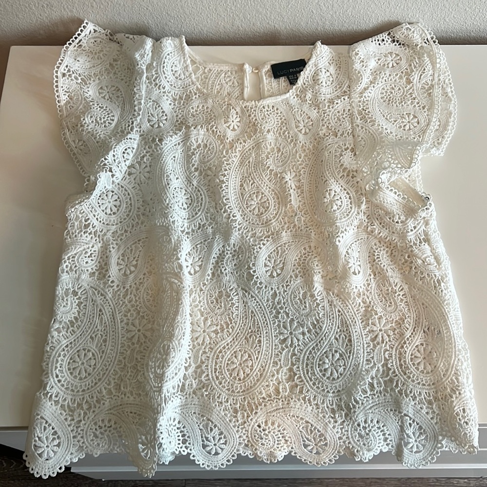 Lace top brand NWOT